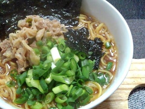 すき焼きが余ったら醤油ラーメンに入れてみて(∩´∀